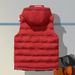 Men's Winter Padded Vest Jacket - Thickened Warm Workstyle Sleeveless Coat For Outdoor & Casual Wear (Black/Red/Beige/Blue/Brown/Gray, L-6XL)_voghion.com