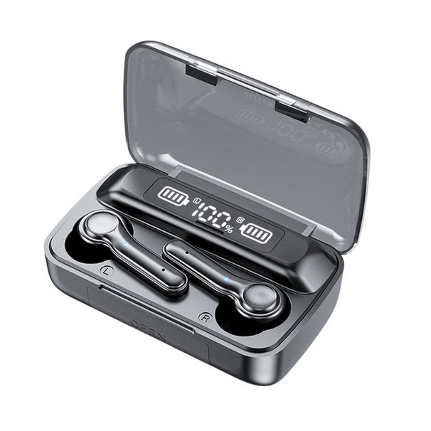 Bluetooth Wireless Headphones with 2200mAh Charging Case IPX5 Waterproof Sports TWS Bluetooth Earphones Touch Control Headsets_voghion.com
