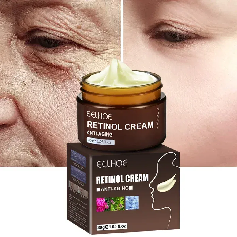 Face Retinol Cream Anti-Wrinkle Skin Care Anti-Aging Firming Cosmetics Hyuronic Acid Moisturizing Whitening Crema new_voghion.com