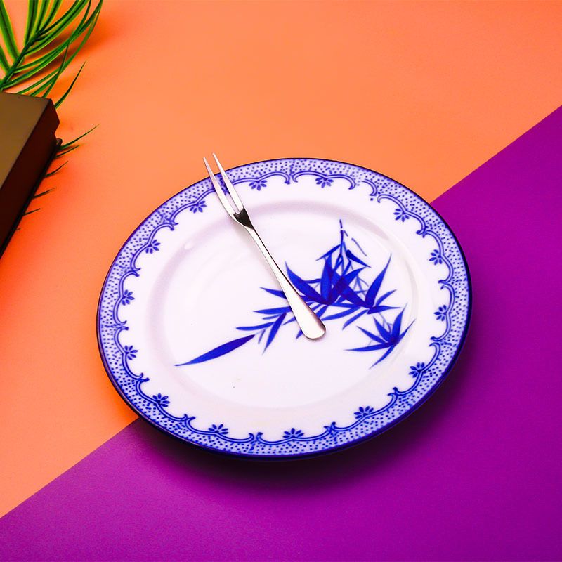 304 Stainless Steel Adult Fruit Steak Household Children's Safe Western Dining Fork Spoon Thickened 2_voghion.com