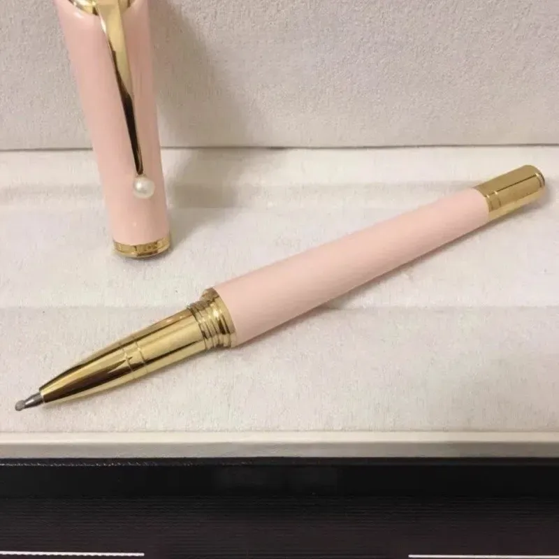 Penna a sfera a rullo / penna a sfera / penna stilografica in resina nera e cristallo Monte di lusso all'ingrosso, cancelleria per ufficio, regalo Bn010_voghion.com