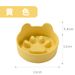 Small And Medium Dogs Dopamine Color Series Slow Teddy Feeder Dog Silicone Pet Bowl Supplies_voghion.com