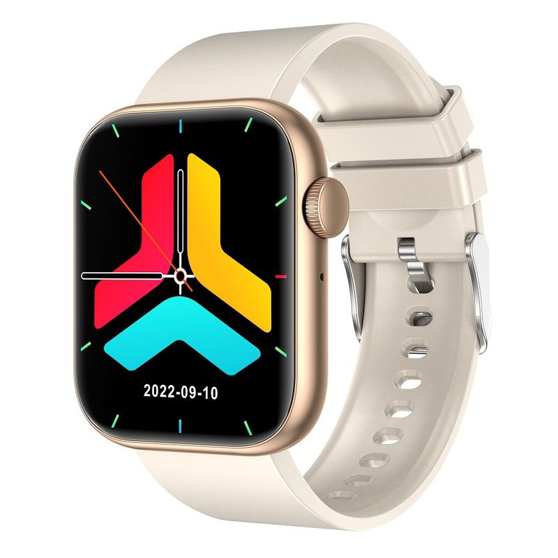 Smart Watches New 1.85inch Knob To Control Body Temperature And Heart Rate AI Voice Assistant RTL8763EWE Call Smart Watch_voghion.com