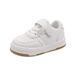 Girls' Velcro Shoes Boys' Preppy Casual Shoes School White Shoes_voghion.com