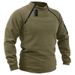European men's tactical hoodie, spring new hunting jacket, warm and breathable side zipper fleece pullover_voghion.com
