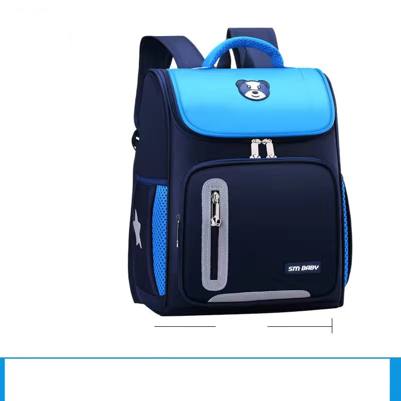 Kids Bags Primary School Backpack 1 3 6 Grade Spine Protection And Load Reduction For Boys And Girls Children Printed Logo Reflective Space Backpack_voghion.com