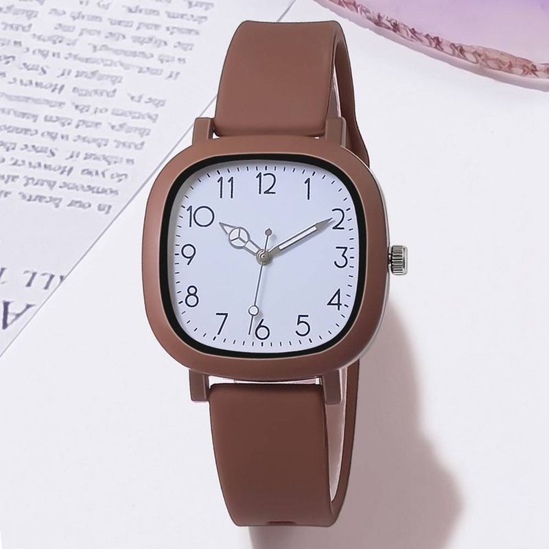 Foreign Trade Hot Selling Women's Watches College Style Fashion Casual Square Watches Temperament Versatile Simple Women's Watches Wholesale_voghion.com