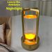 Creative LED Table Lamp - USB/Plug-in Dual Mode, Adjustable Brightness, 9x9x17.5cm Compact Design For Home & Office_voghion.com