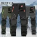 Pantaloni da uomo in pile invernale impermeabili elastici da esterno Soft Shell Campeggio Pesca Trekking Arrampicata Escursionismo Sport Viaggio Allenamento Corsa_voghion.com