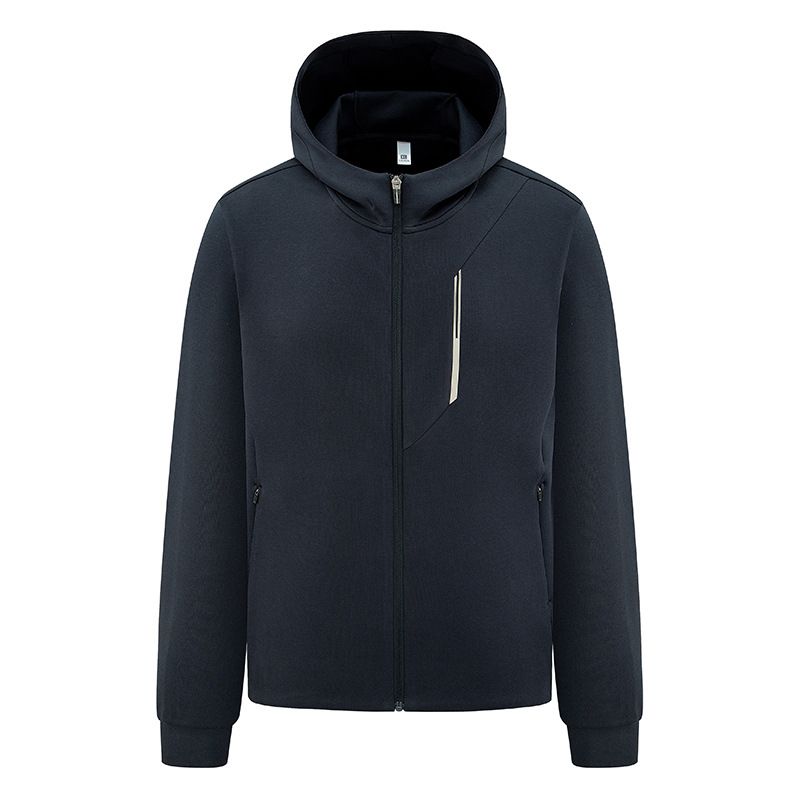 Unisex Performance Hooded Jacket – 360g Breathable Nylon Zip-Up For Gym & Running | Lightweight Athletic Windbreaker (M-5XL, Couples Matching)_voghion.com