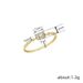 Bague plaquée or avec zircone cubique baguette, délicate bague géométrique empilable, bijou minimaliste élégant pour femme, cadeau tendance_voghion.com