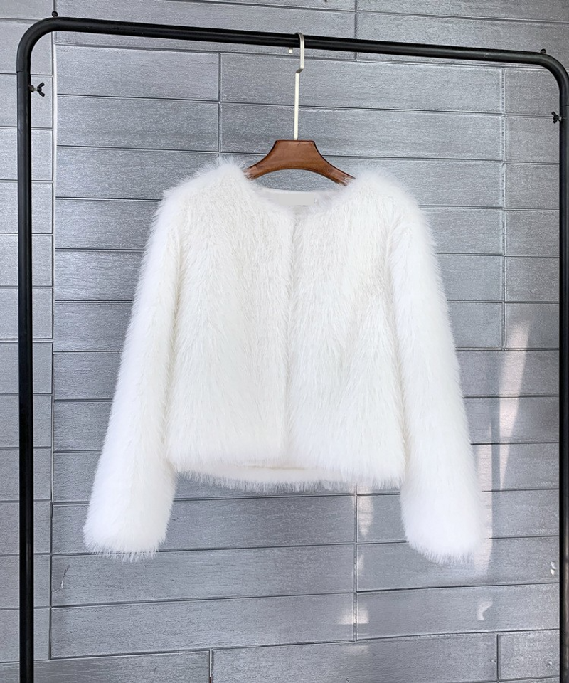 Women's Clothing New autumn and winter women's fur jacket women's short fur jacket fur_voghion.com