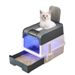 Cat Litter Fully Enclosed, Deodorized, Top In, Extra Large Anti Splash Excrement Sand Basin, Toilet, Cat Supplies_voghion.com