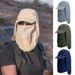 Modischer 3-in-1-Männer-Eimer mit Schalschleier, wasserdicht, abnehmbar, multifunktional, Sonnenhut, atmungsaktiv, Outdoor, UV-Schutz, Angeln_voghion.com