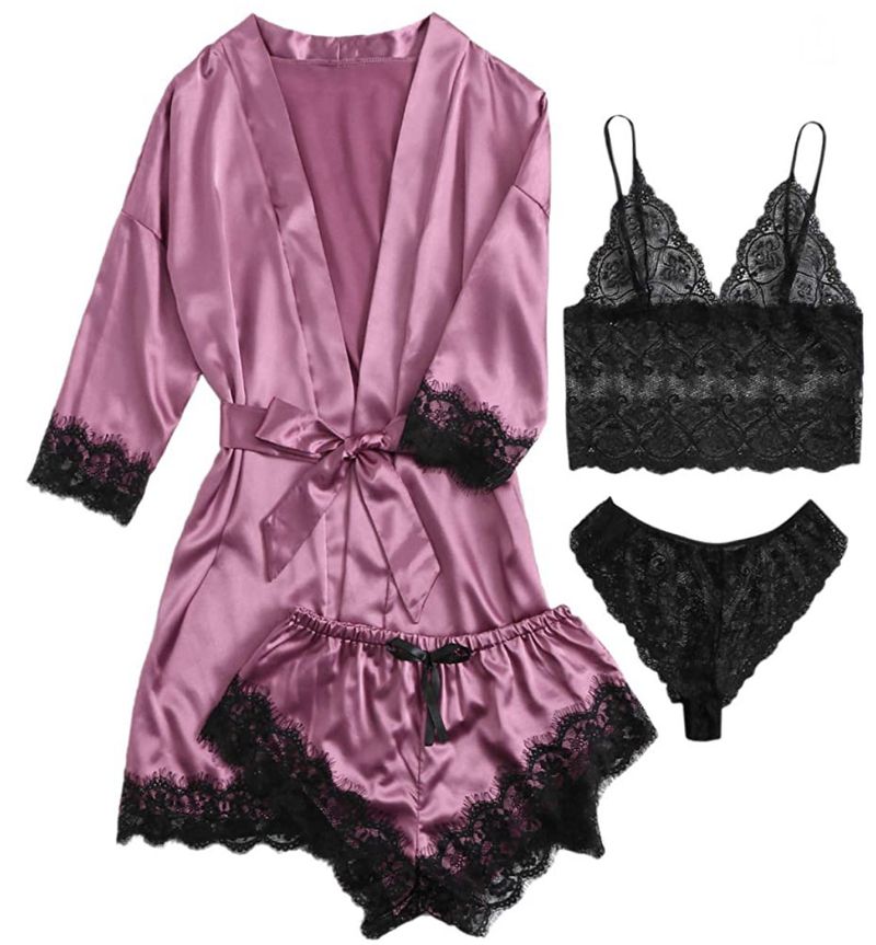 Underwear & Sleepwears Pajamas Ordinary Style Sexy Lingerie Home Clothes_voghion.com