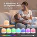 Weißes Rauschen Maschine Baby Schlafhilfe Bunte Schlafhilfe Lampe Schlaf Lautsprecher Smart Weißes Rauschen Schlafhilfe Schlaf Instrument_voghion.com