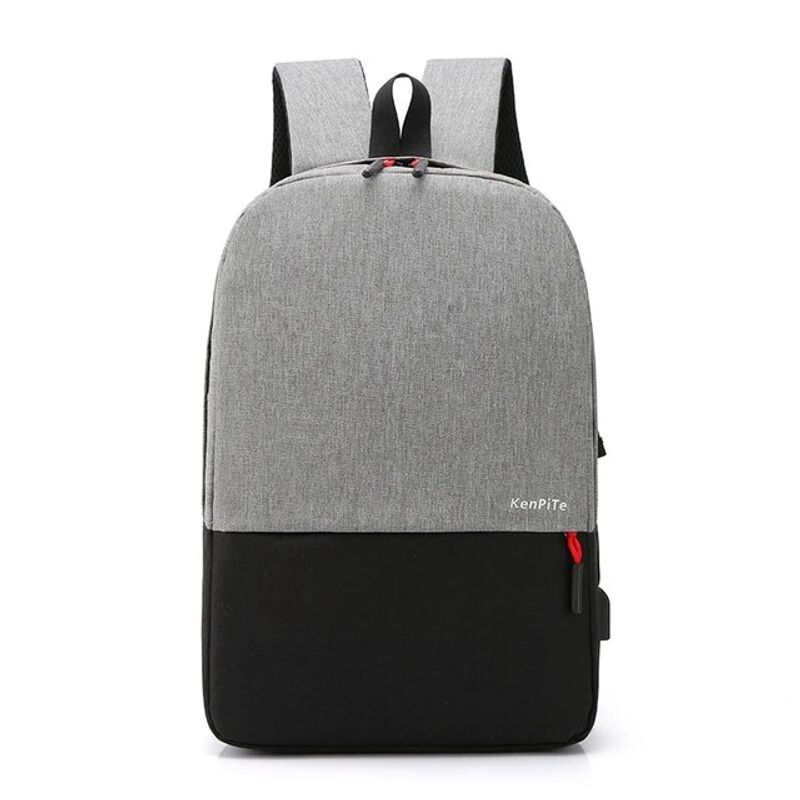 Geschäftslebenstasche für Männer, tragbares USB-Multifunktionsladegerät, große Kapazität, Oxford Grill, tragbares Bürogerät, 14"_voghion.com
