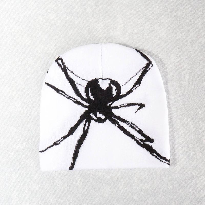 New Jacquard Autumn/Winter Hat, Wansheng Spider Knitted Hat Manufacturer Directly Provides New Warm Men's and Women's Knitted Hats_voghion.com