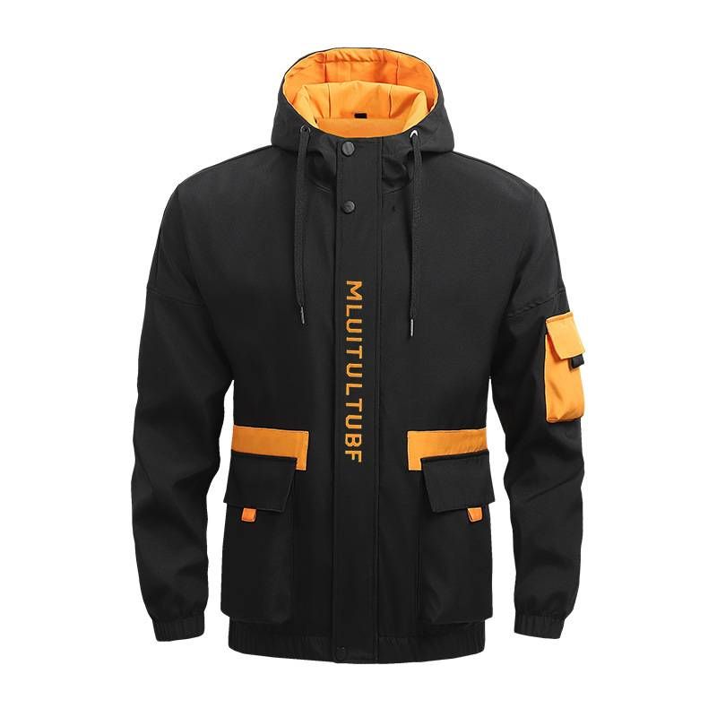 Nuovi giubbotti da baseball da uomo, oversize, alla moda, casual e larghi, funzionali per la primavera e l'autunno._voghion.com