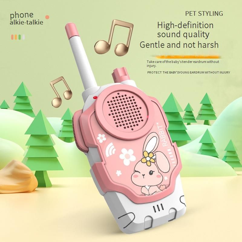 Walkie Talkie Children's Walkie Talkie Toys 2 Pack Wireless Call Pager Parent Child Interactive Pager Toys_voghion.com
