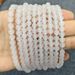 Natural White Agatebead Bracelet DIY Jewelry Made By Hand. Handmade Jadeite Scatteredbeads.Comes With A Stretchable Rope For Stringing Beads._voghion.com