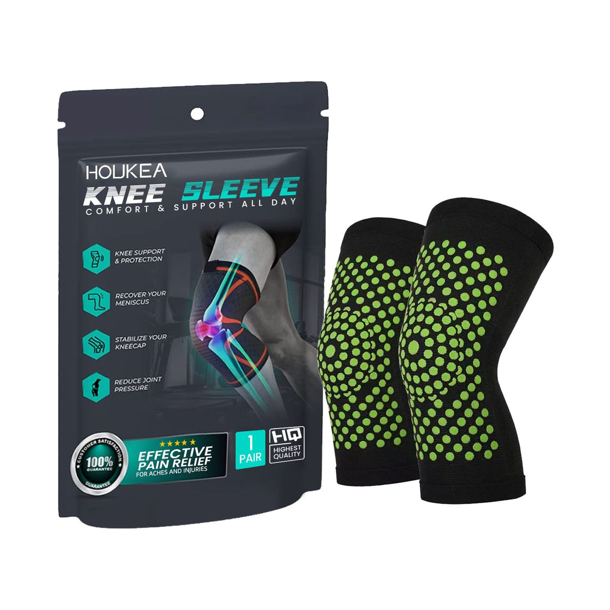 HouKea για προστασία από το κρύο και τη ζέστη, αναπνέουσες αρθρώσεις, υπαίθρια αθλήματα, τρέξιμο, γυμναστική, επιγονατίδες_voghion.com