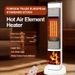 EU Standard Portable Electric Heater - Wall Mountable & Desktop Heat Fan For Home And Office, Quiet & Energy Saving_voghion.com