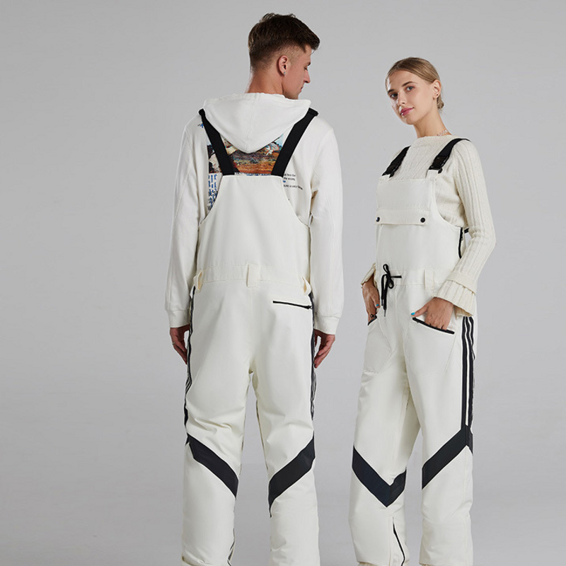 Men's Clothing snowboard jumpsuits for men, waterproof and breathable, cotton padded, waterproof single and double board ski pants for women_voghion.com