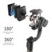 2025 NEW FANGTUOSI Bluetooth Handheld Gimbal Stabilizer With Selfie Stick Folding Tripod For IPhone Smartphone_voghion.com