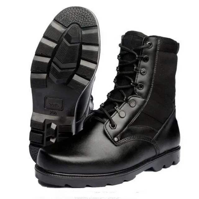 Mens Black Fashion Boots Summer Outdoor Walking Hiking Climbing Lightweight Lace-up Shoes Warm Wool Soft Fur Plush_voghion.com