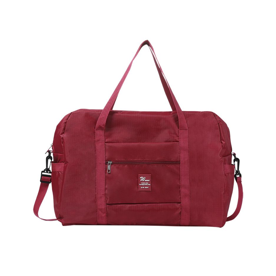 2023 Große Tasche, wasserdichte faltbare Gepäcktasche, modische Fitnesstasche, tragbare Umhängetasche, kann übergezogen werden_voghion.com