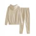 Women's Casual Hoodie & Pants Set With Letter Print - Long Sleeve Two-Piece Outfit For Work & Travel (Available In S-XXL, Multiple Colors)_voghion.com