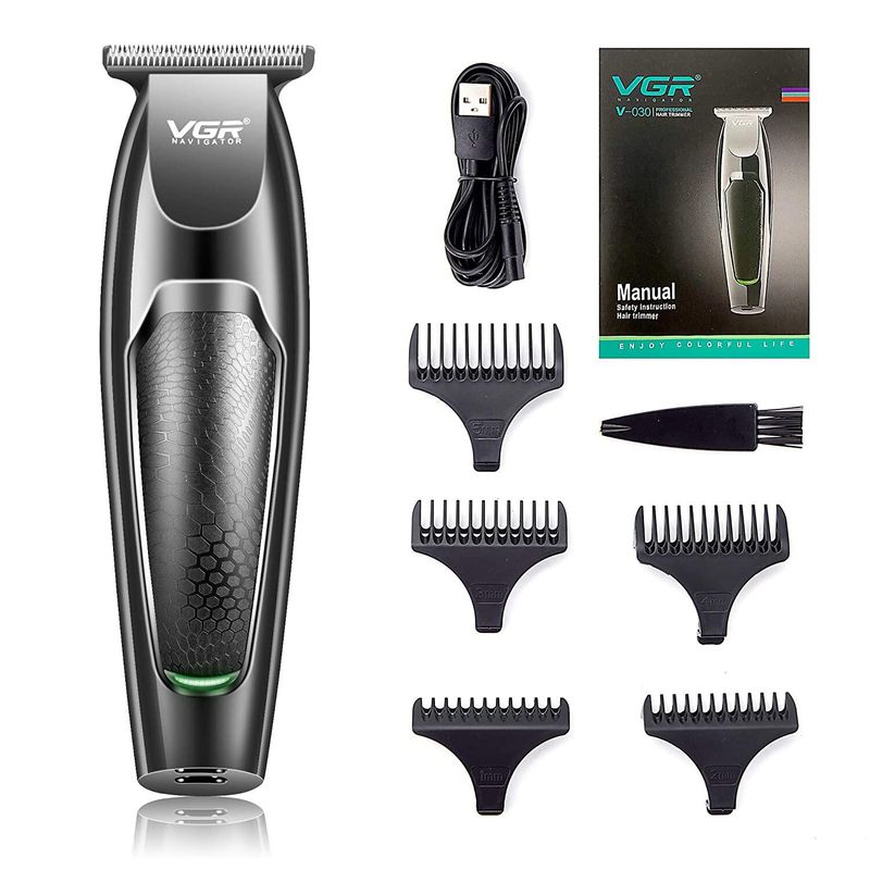 VGRN V30 Barba Aparador de bigode à prova d'água Barbeador corporal Kit de preparação, Cortador de cabelo sem fio Barbeador elétrico Homens, Presente para_voghion.com