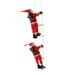 Christmas Festive Santa Claus Hanging Ornament With Ladder - Sponge Filled Decor For Home Tree (25cm/30cm/40cm/50cm/60cm/90cm/120cm)_voghion.com
