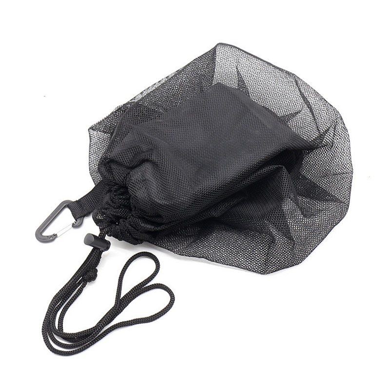 Gym Bags Basketball Bag Single Training Basketball Bag Student Kids Soccer Volleyball Storage Bag Drawstring Mesh Bag With Hook_voghion.com