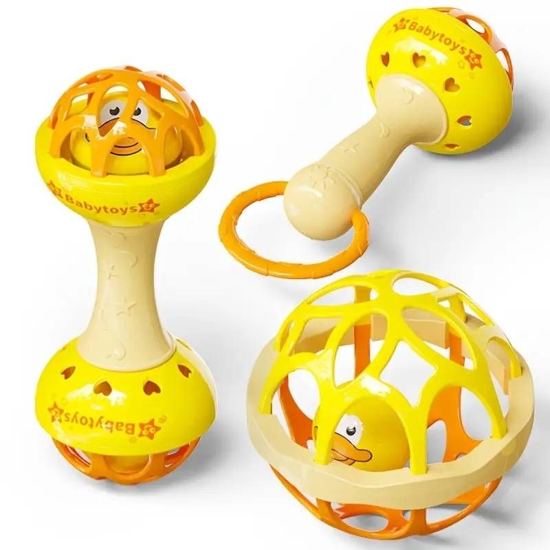 Educational Baby Rattle - Sensory Development Toy_voghion.com