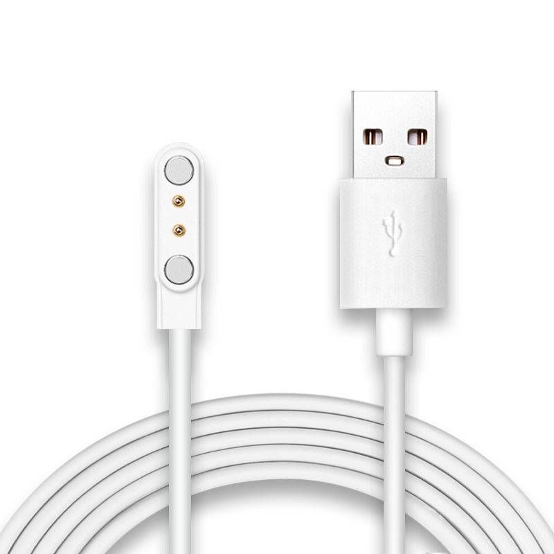 Cable de carga magnético USB-C para relojes inteligentes: ajuste universal de 2 y 4 pines, carga rápida y diseño antienredos._voghion.com