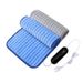 9-Level Adjustable Electric Heating Pad – Ultra-Soft Crystal Fleece, 110V AC Power, Single Control For Home & Travel (Multiple Sizes)_voghion.com