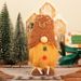 Decorazione per vetrine di Natale transfrontaliera con statuetta di un vecchio senza volto e bambola in piedi Rudolph_voghion.com