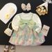 2025 Korean Version Children's Clothing Autumn New Girls' Cute Skirt Infant Princess Dress_voghion.com