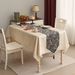 Classic Elegant Table Runner - Premium Fabric Dining Table Decor For Home Long Decorative Tablecloth_voghion.com