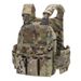 5PC Quick-Release Tactical Vest, 500D Nylon With Triple Mag Pouch & MOLLE Back Panel, Adjustable Multi-Purpose Chest Rig_voghion.com