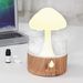Cloud Rain Luftbefeuchter mit farbwechselnder LED und Ultraschallvernebelung, USB-/Netzbetrieb, automatische Abschaltung, für Zuhause, Büro und Aromatherapie_voghion.com