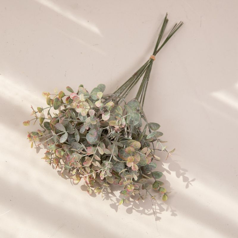 Simulated Flower Huafen Eucalyptus Bouquet Money Leaves Home Decoration Wedding Bouquet Rose Wall INSMW14001_voghion.com