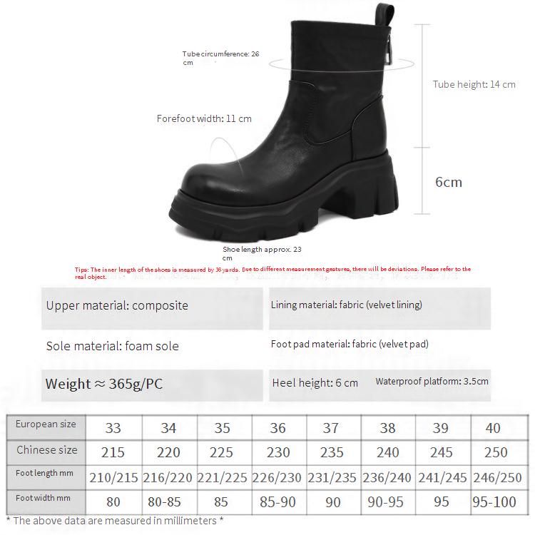 Cameido Women's Short Thick - Soled Round - Toe Pull - Tab Warm Winter Boots For Petite Height Increase_voghion.com