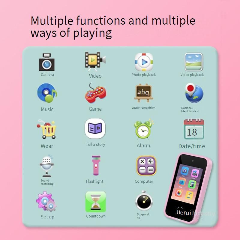 ​​Kids Camera Toy With HD Video & Photo, 2.8" LCD Screen, Fun Filters & Games, Portable Design For Boys & Girls (Pony Theme)​_voghion.com