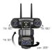 QD19 V380 Three-screen HD Night Vision Outdoor Multi-lens Mobile Remote Wireless Surveillance Camera_voghion.com