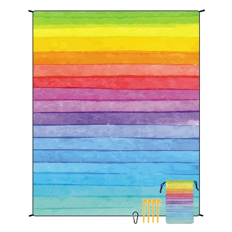 Schnelltrocknende Strandmatte – wasserdicht und sandfrei (tragbar, leicht, faltbar für unterwegs, perfekt für Camping, Picknick und Outdoor-Aktivitäten, leicht zu reinigen)​_voghion.com