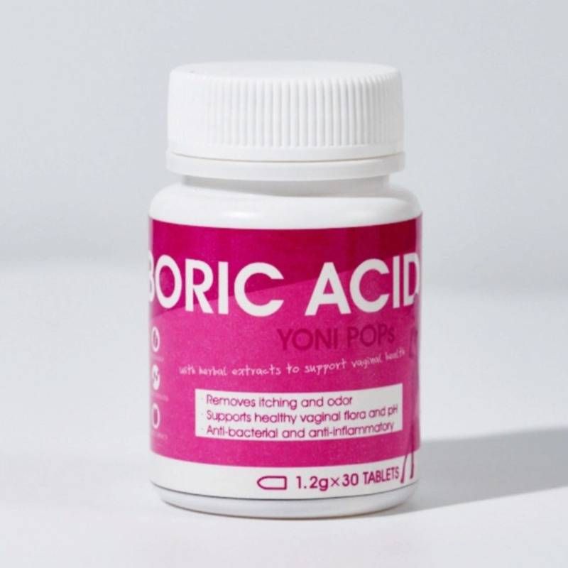 Suppositoires d'acide borique de marque privée Prof. Ding 30 en 1, pilules de désintoxication à l'acide borique Yoni, équilibre du pH, suppositoires d'acide borique Pops_voghion.com
