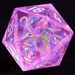 9 Polyhedral Resin DnD Dice Sets Stellar Sakura Mirage For Dungeons Dragons RPG_voghion.com